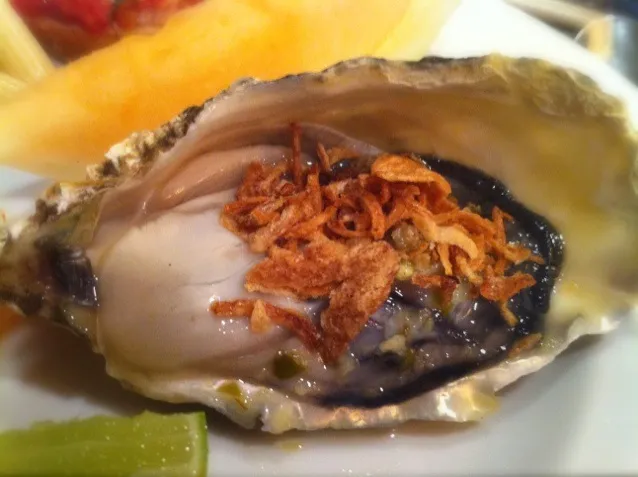 Snapdishの料理写真:fat oyster!!|Soiさん