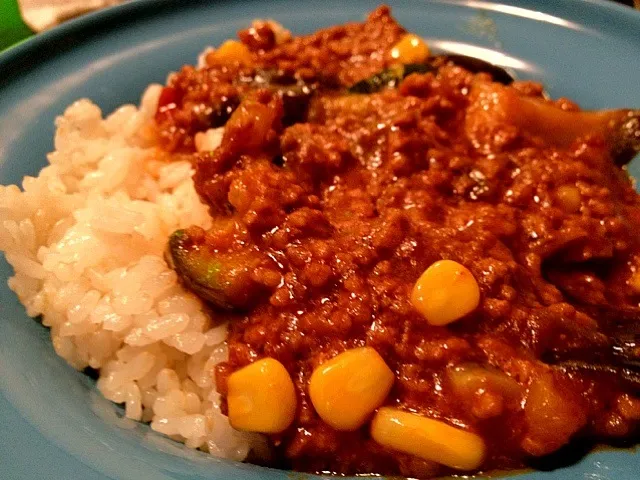 今日は帰ったら長男がカレーを用意してくれました！今日のすごーく美味しい(((o(*ﾟ▽ﾟ*)o)))  夏野菜たっぷりカレーです。|松浦有里さん