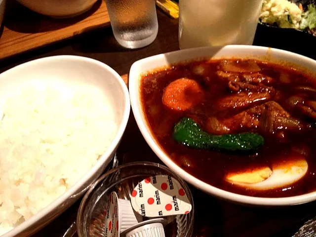 黒チキンスープカレー|あーちゃんさん