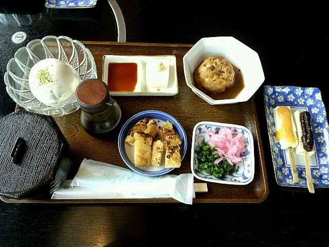 竜安寺禅豆腐　冷や奴セット|徳田　豪さん