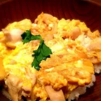 久米島地鶏の親子丼|にしのゆきこさん