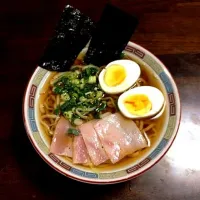 お父さん作、生ラーメン|とぅかはらさん