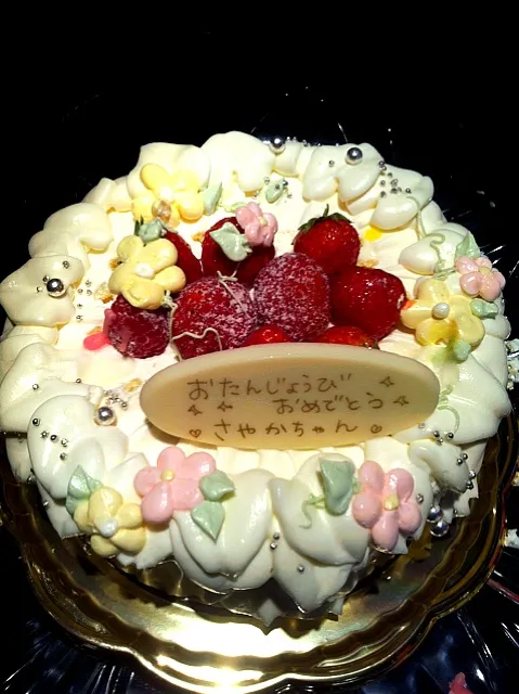 birthday cake♡|さやかちゃんさん