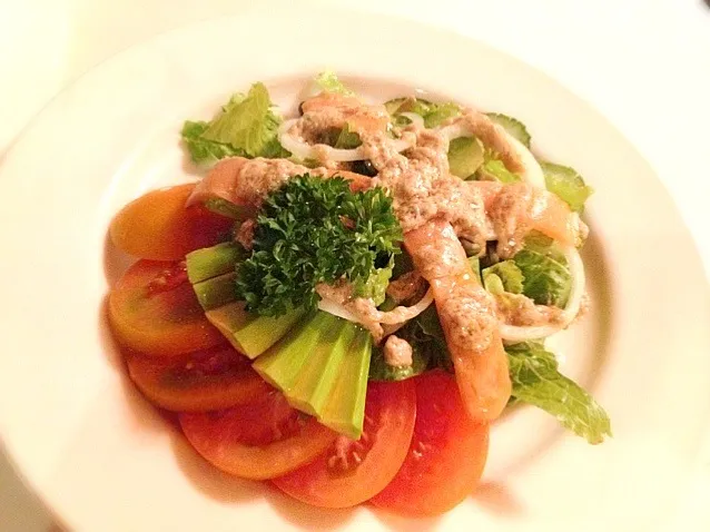 サーモンとアボカドのサラダ|mayukoさん