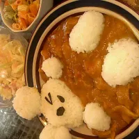 Snapdishの料理写真:お風呂カレー|airi(ﾐ･｡･ﾐ)さん