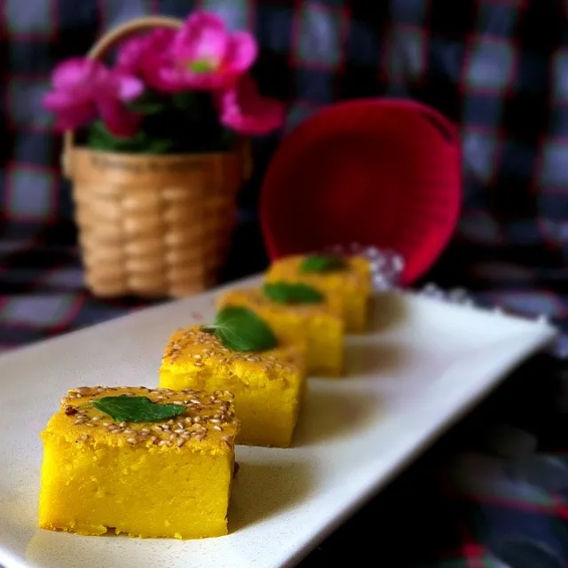 Snapdishの料理写真:Pumpkin Bingka Cake.|My passion is here. Do follow me. ^^さん