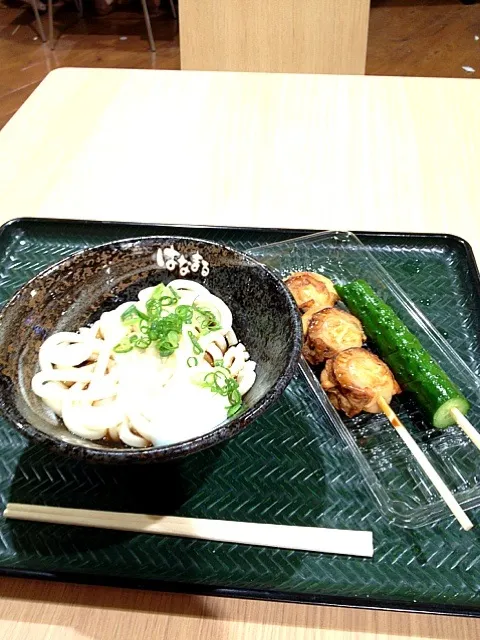 Snapdishの料理写真:うどんと縁日メニュー|yukaさん