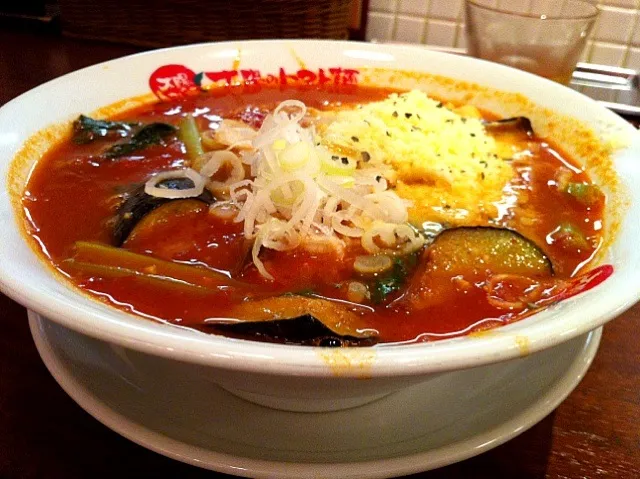 太陽と茄子ラーメン トッピングチーズ 850円|Toshiyukiさん