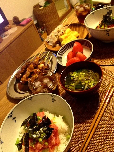 Snapdishの料理写真:ネギトロ丼|まこさん