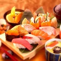 japanese shushi food|Michelle Zillionaireさん