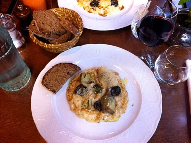 risotto with artichokes and escargo|Becky Rosenthalさん