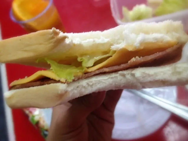 ham & cheese with lettuce|ken miyahiraさん