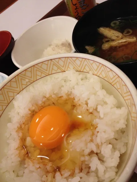 Snapdishの料理写真:たまごかけ朝食|osakana555さん