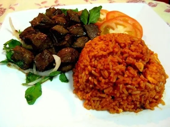 Snapdishの料理写真:beef with tomato rice|laumeikuanさん