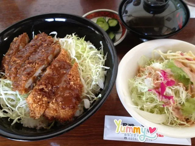 ソースカツ丼|えぐかぁにゃさん