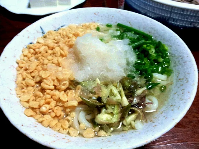 おろしぶっかけうどん|じぃぴーおさん