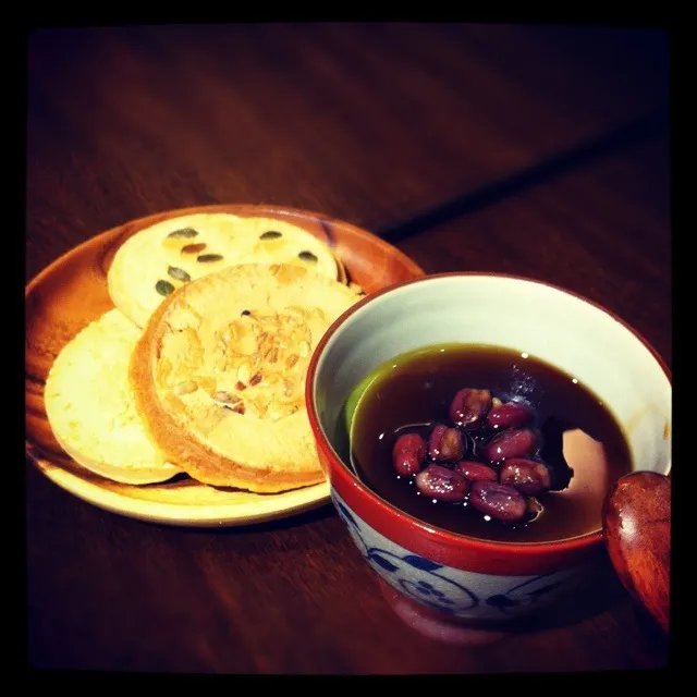 豆漿抹茶布丁+煎餅|☕mann🍴さん