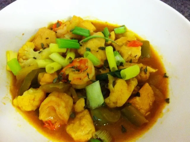 thai curry chicken ( and shrimp..)|danielleさん