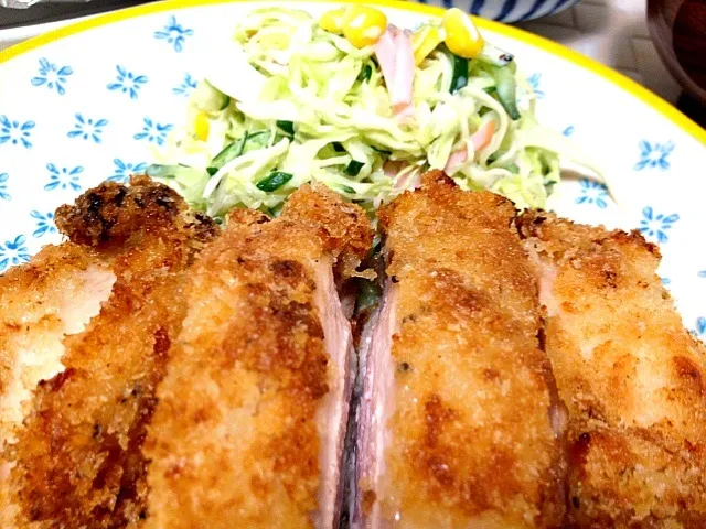 塩麹でムネ肉チキンカツ|manaさん