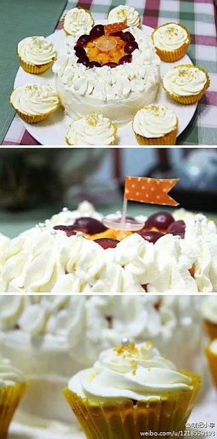 mango cream chesse cake&lemon cupcakes|foxyさん