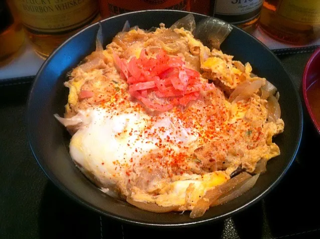 豆腐ハンバーグ丼|たけさん