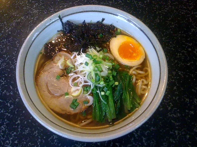 当店の看板メニューあごだし麺〈ラーメン〉|城ヶ岳360°さん