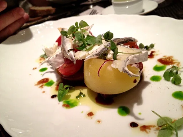 heirloom tomato & goat cheese|willzさん