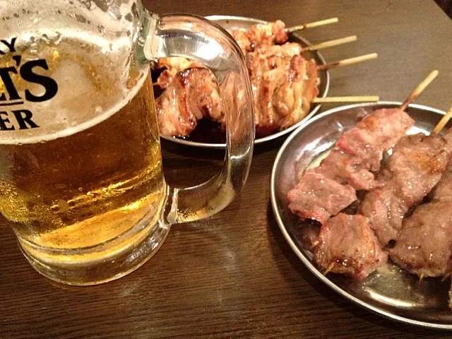 夏といえばビールと焼き鳥？|ぶっちさん