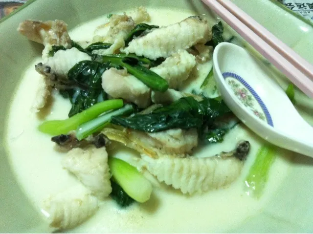 Homecook fish fillet noodles|DanielChong76さん