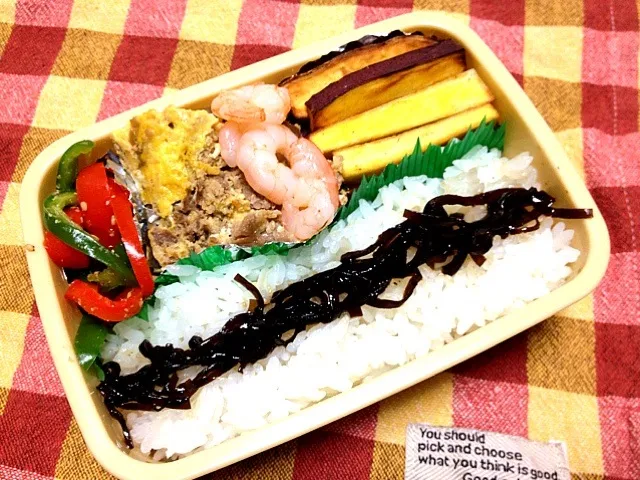 Snapdishの料理写真:今日の息子のお弁当☆|satomiさん