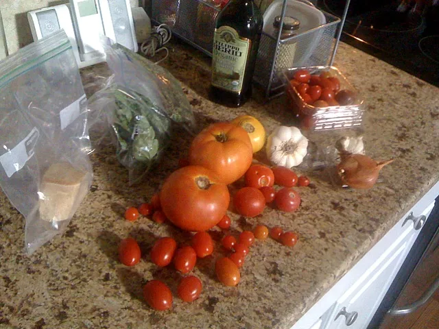 ingredients for homemade tomato sauce|Anaさん