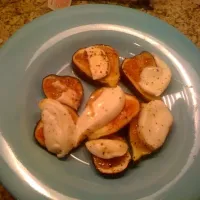 Snapdishの料理写真:baked figs and cheese|Anaさん