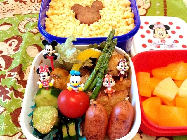 Snapdishの料理写真:女の子塾弁当🌸|志野さん