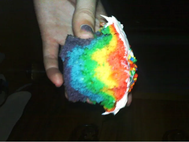 rainbow cupcake|jackie petrilloさん