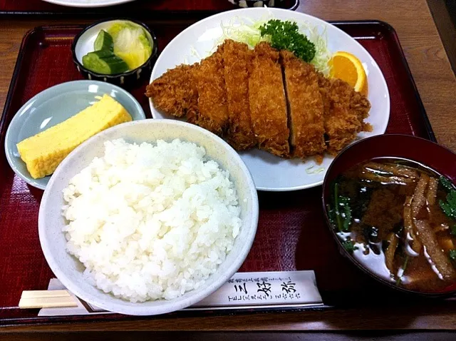 日替り とんかつ定食|ひでさん