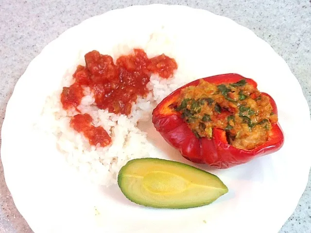 stuffed red peppers|Kirsten Adachiさん