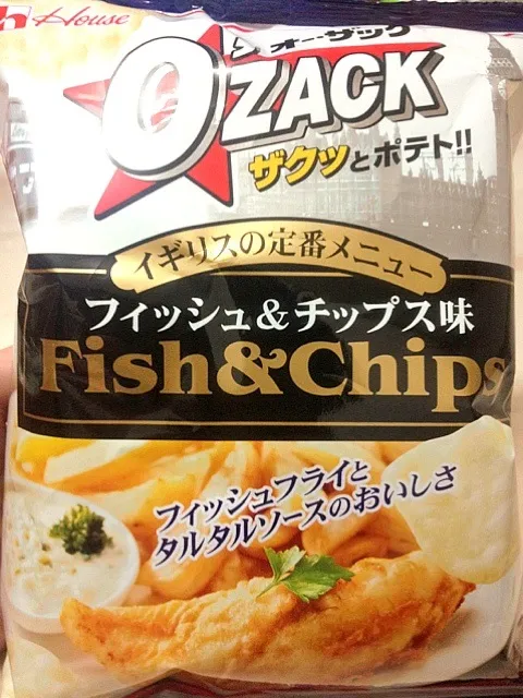 ハウス食品 オー・ザック フィッシュ＆チップス味|ぬぬ。さん