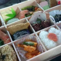 Snapdishの料理写真:豪華九州グルメづくし弁当|mieko nakayamaさん