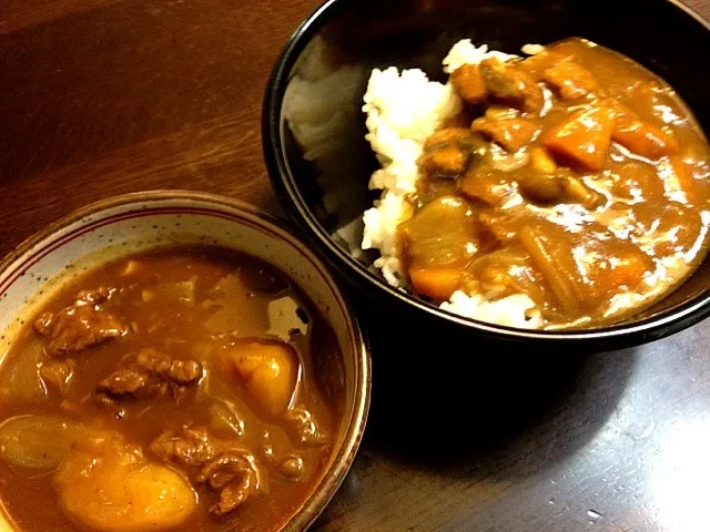 ゴハンがカレーでオカズがハヤシ|masatoyさん