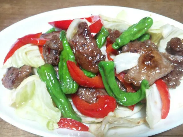 Snapdishの料理写真:beef ,vegetable ,itame|shokarenさん