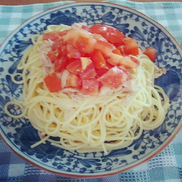 トマトとツナの冷製パスタ|ayaさん