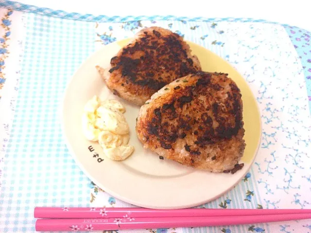 Snapdishの料理写真:焼きおにぎり|kidaniさん