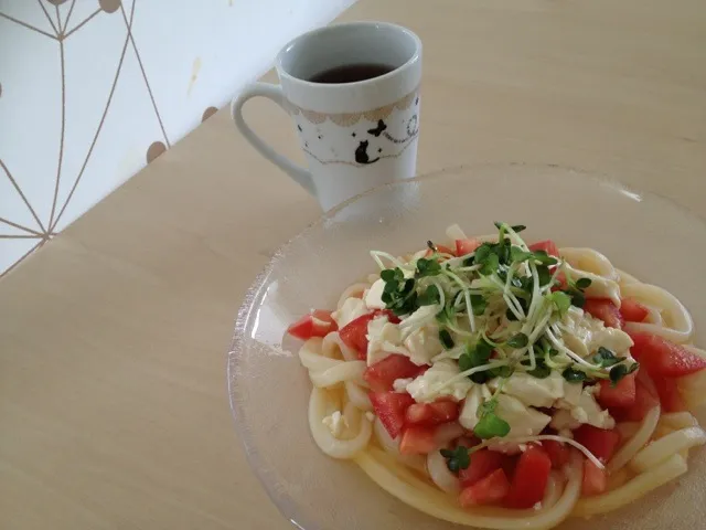 トマト豆腐うどん|Ayaさん