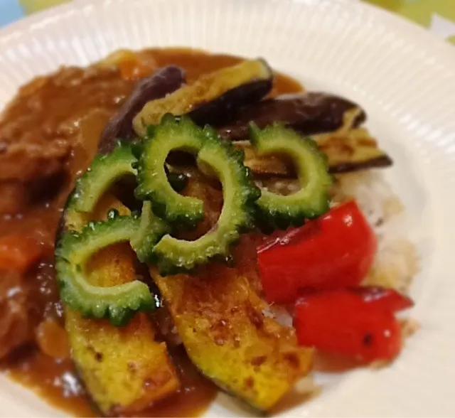 夏野菜カレー♪|ヴェローナのパン屋さんさん