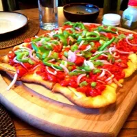 organic, vegan pizza|knoxさん