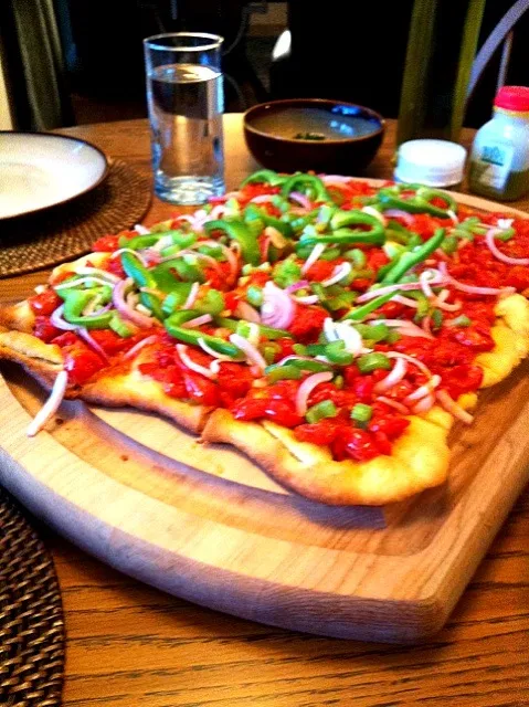 organic, vegan pizza|knoxさん