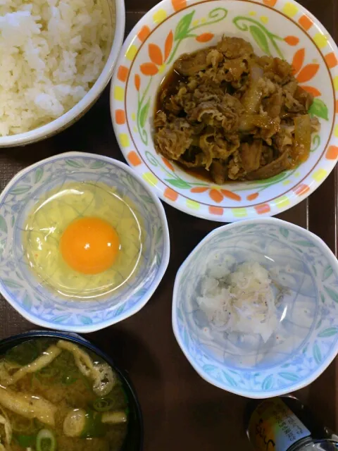 卵かけご飯定食とミニ皿|hisashiさん