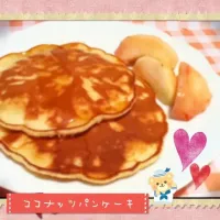 Snapdishの料理写真:ココナッツパンケーキ|Etsuko Akutagawaさん