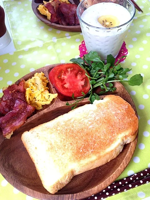 Snapdishの料理写真:モーニングプレート♪|サエさん