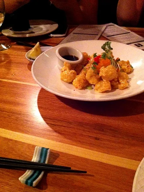 Snapdishの料理写真:firecracker shrimp at Shabu|Becky Rosenthalさん